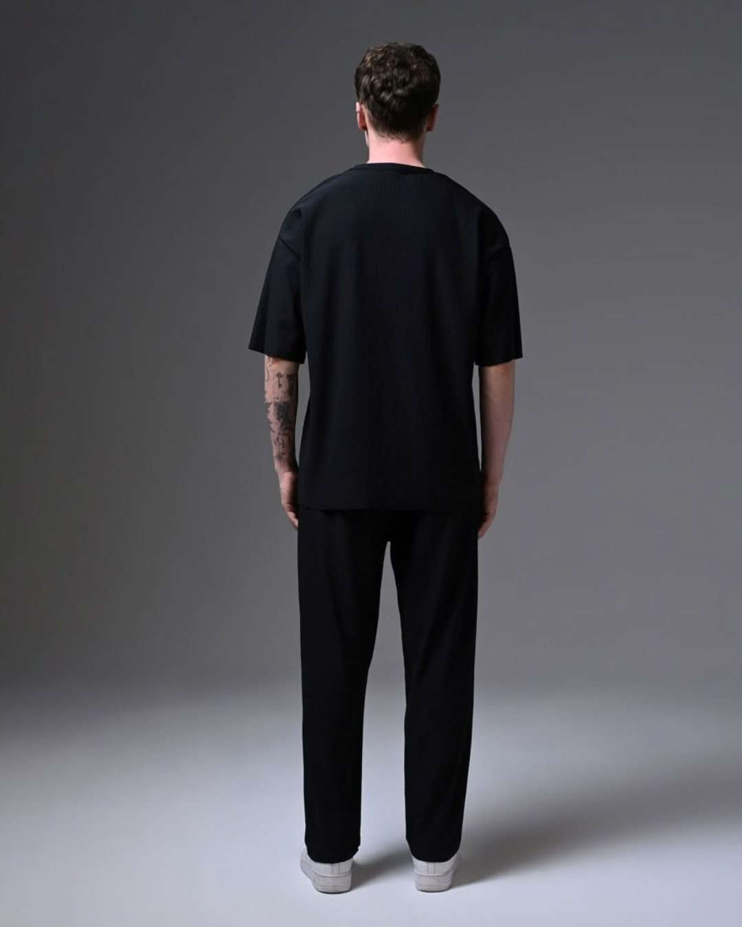 Men's baddie core cordset (Black and Black )