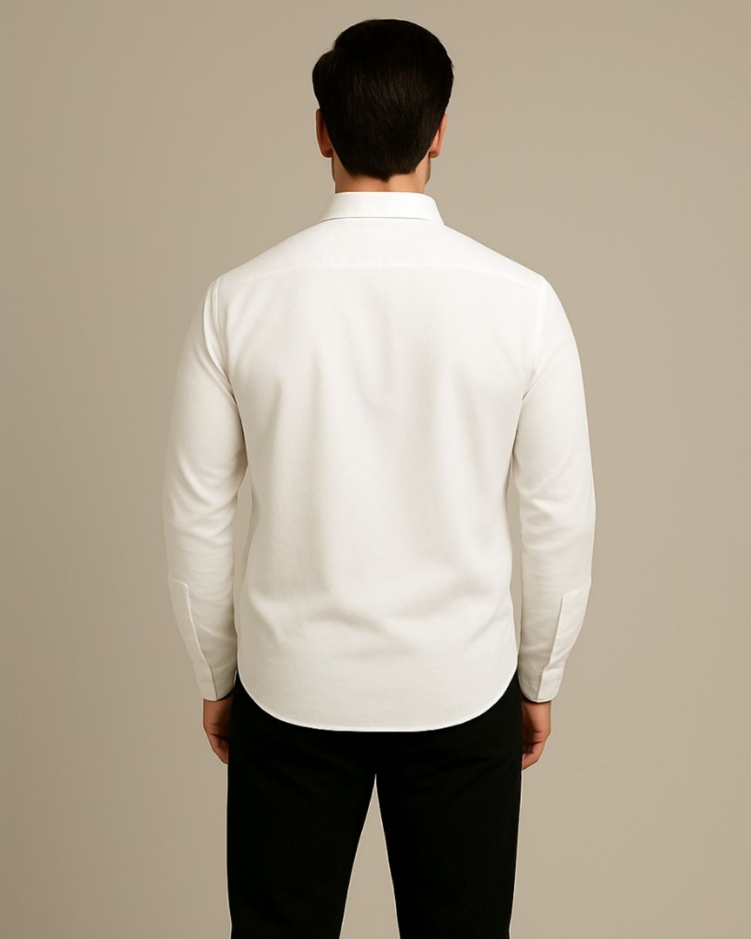 MEN'S TOMMY 1985 FULL SLEEVE WHITE SHIRT