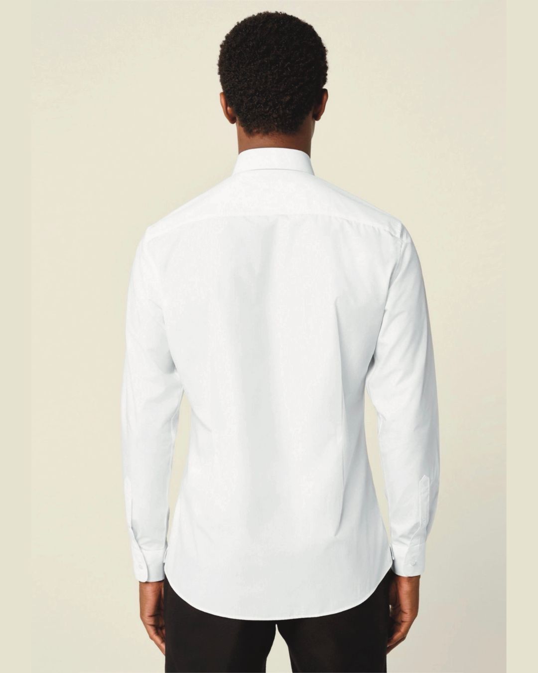 GOLDEN CAT FULL SLEEVE WHITE SHIRT