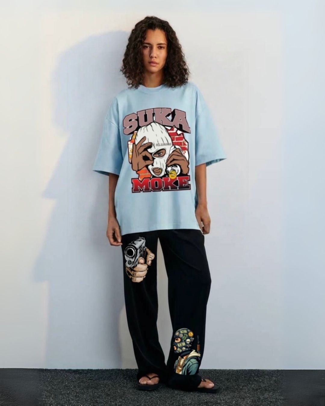 WOMEN'S SUKA CORDS (BLUE AND BLACK)