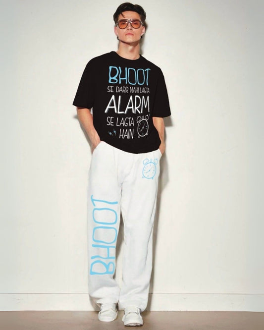 MEN'S ALARM ATTACK CORDS ( BLACK AND WHITE )