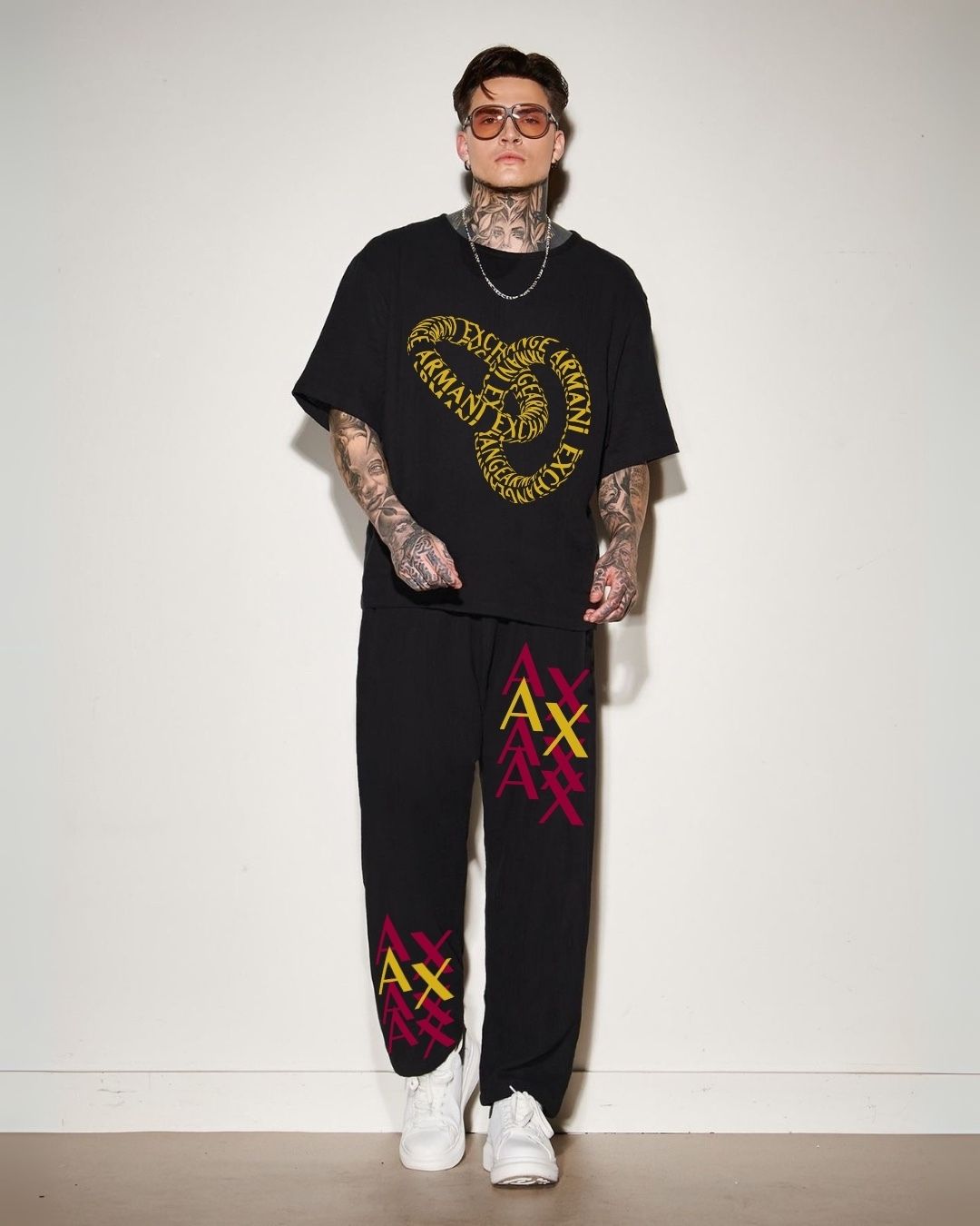 MEN'S AX RING CORDS (BLACK AND BLACK)