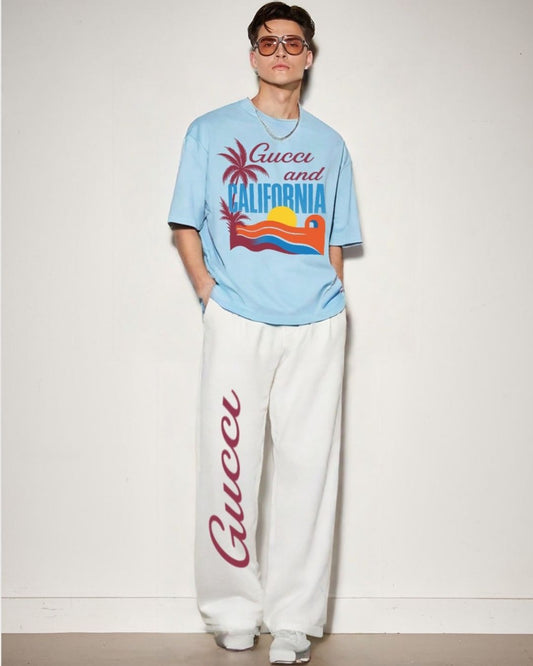 MEN'S CALIFORNIA GUCCI CORDS (BLUE AND WHITE)