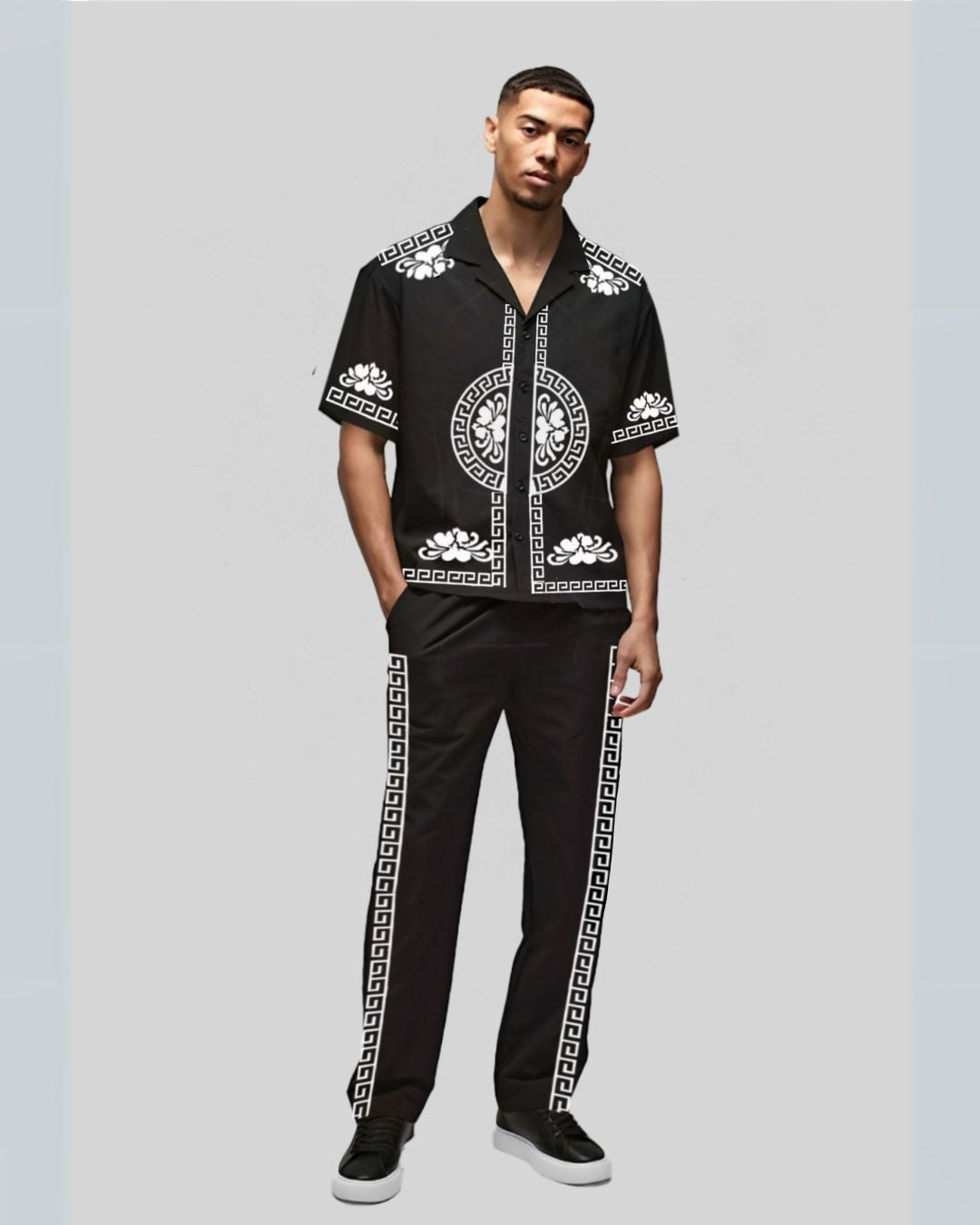 MEN'S CODED WHEEL CORDSET (BLACK AND BLACK)