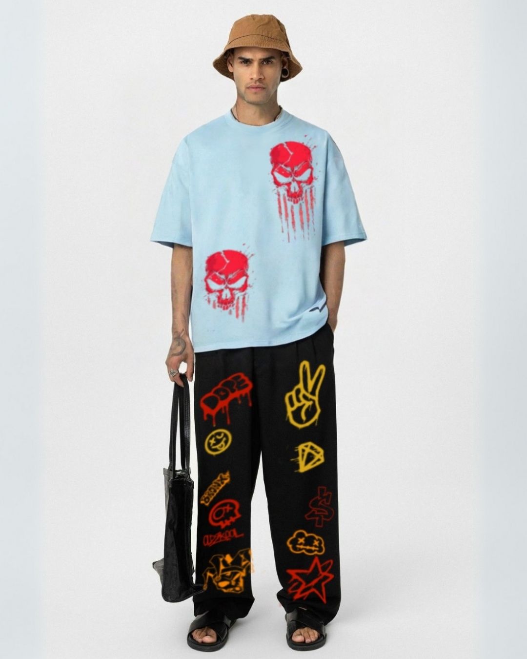 MEN'S HELLMARK CORDS (BLUE AND BLACK)