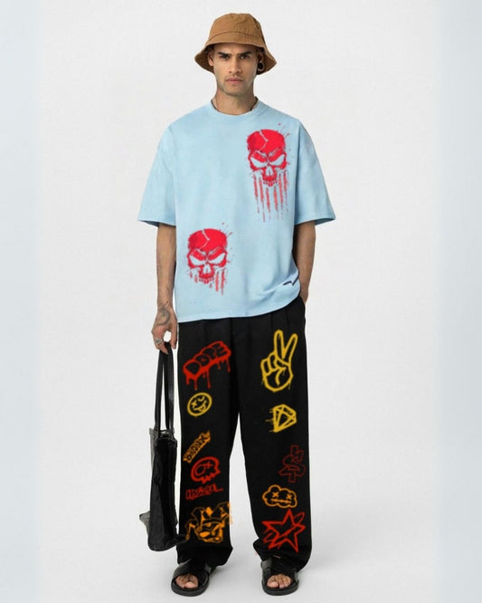 MEN'S HELLMARK CORDS (BLUE AND BLACK)