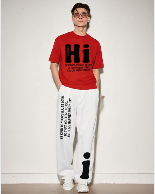 MEN'S HI ENERGETIC CORDS (RED AND WHITE)