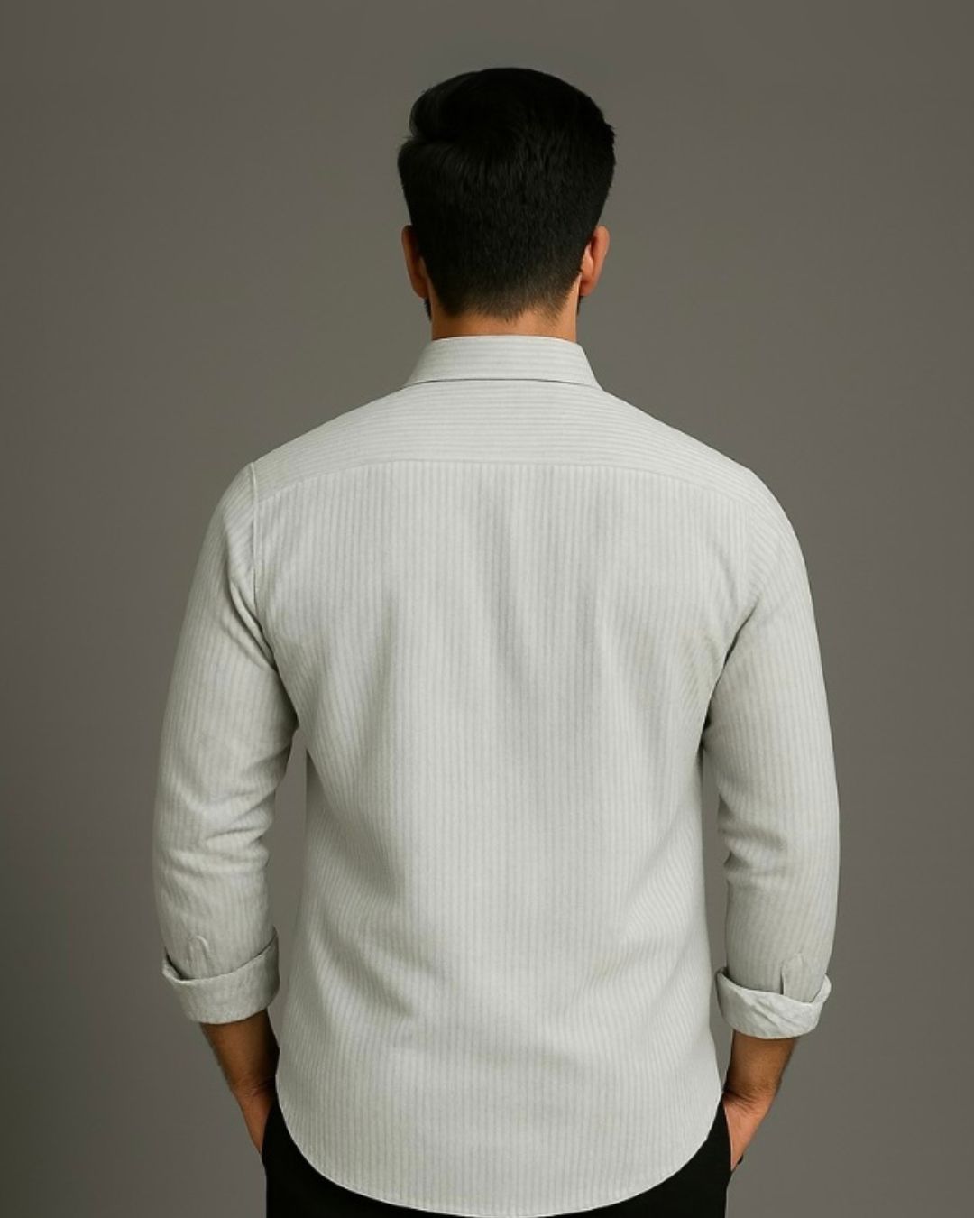 MEN'S ROAR CRUNCHY FULL SLEEVE  STRIPE SHIRT