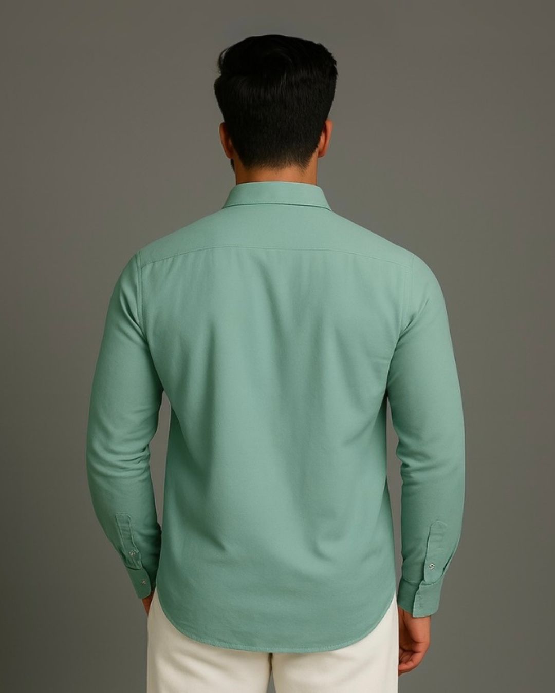 MEN'S THE HUNTER FULL SLEEVE  GREEN SHIRT
