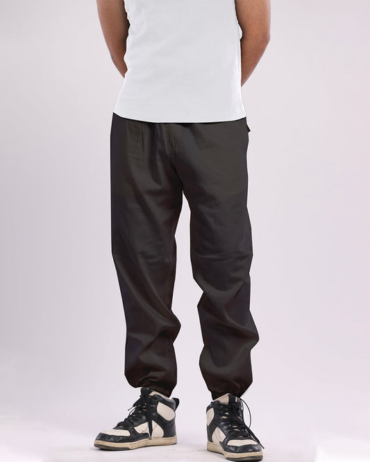 Men's Black Classic Cargo Adjustable Pants
