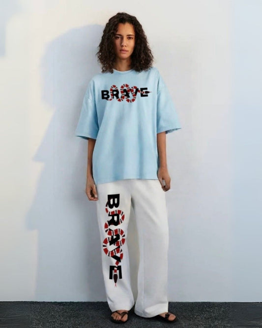 MEN'S BRAVE SNAKE CORDS (BLUE AND WHITE)