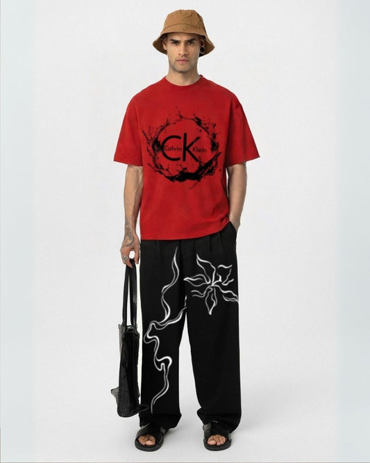 MEN'S CK CORDSET (RED AND BLACK)