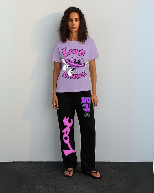 WOMEN'S IN SPACE CORDS (PURPLE AND BLACK)