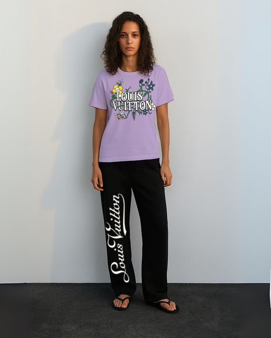 MEN'S  LV BLOSSOM CORDS (PURPLE AND BLACK)