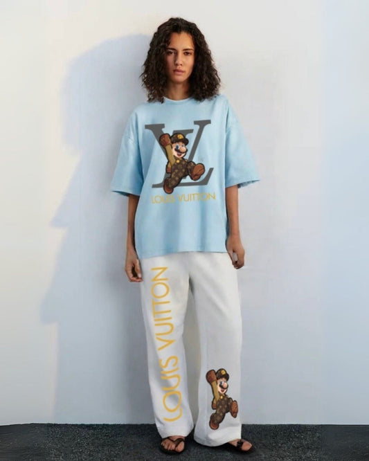 WOMEN'S  LV MARIO CORDS (BLUE AND WHITE)