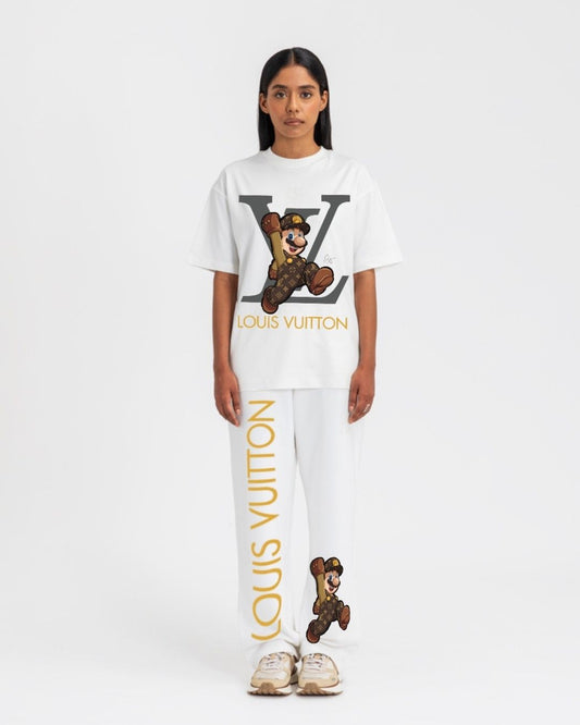 WOMEN'S  LV MARIO CORDS (WHITE AND WHITE)