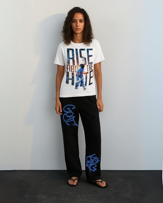 WOMEN'S RISE CORDS (WHITE AND BLACK)