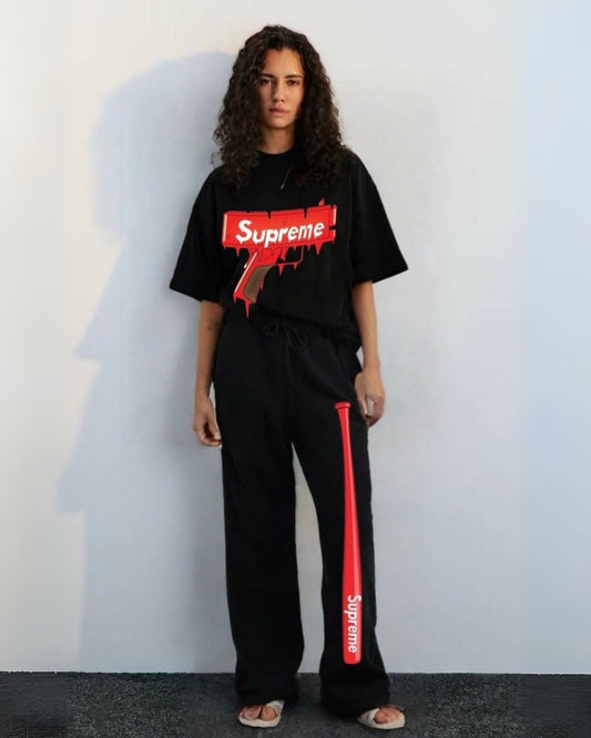 WOMEN'S STRIKE OUT CORDS (BLACK AND BLACK)