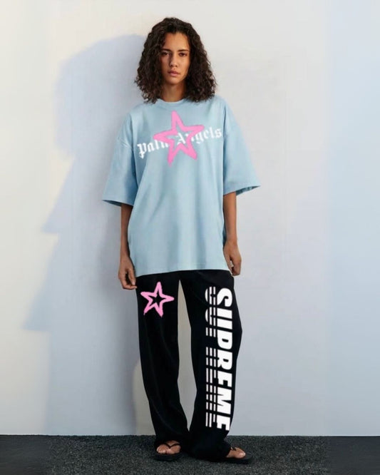 WOMEN'S SUPREME ANGLES CORDS (BLUE AND BLACK)