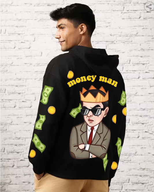 Men' Oversized Hoodie - Money Man