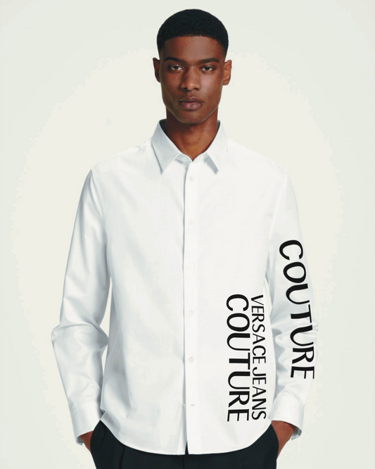 Mono type full sleeve white shirt(*)