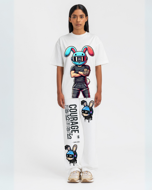 Women's secret freedom  cordset (white and white)