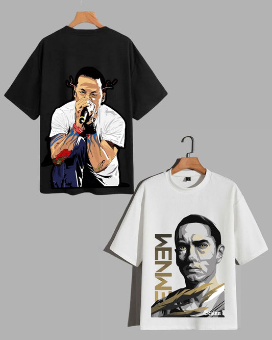 Iconic Eminem: Best Oversized Tees for True Hip-Hop Heads