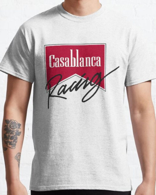 Speed Logo Unisex Exclusive Oversized Tee - White